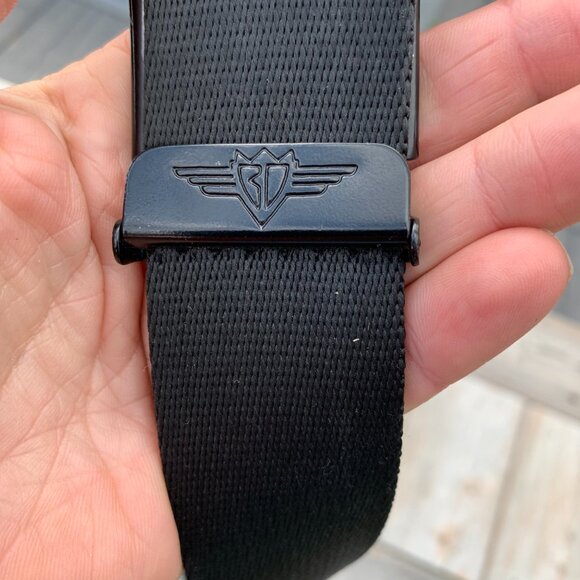 Retro Colourful Cassette Tape BD Buckle Down Unisex Adjustable Ratchet Belt - Picture 8 of 12